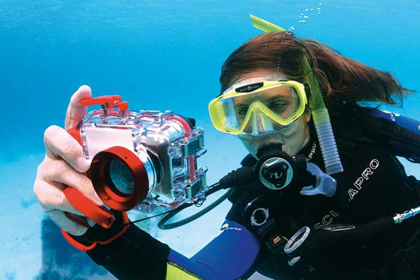 Plongée de spécialité photographie numérique PADI